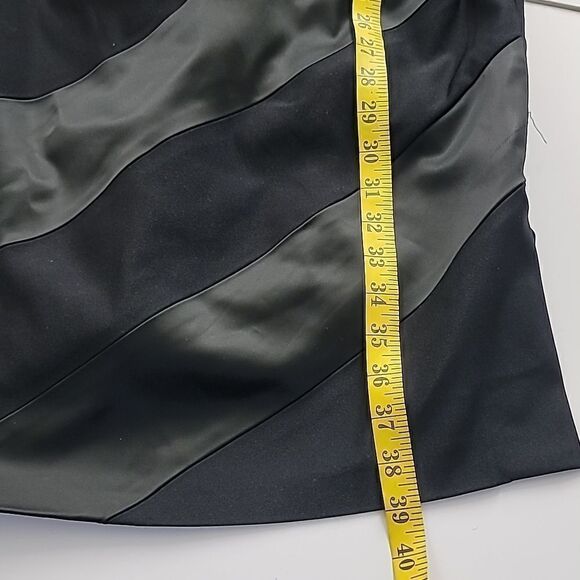 Oleg Cassini One Shoulder Body Con Bandage Y2k Dress - Picture 8 of 9